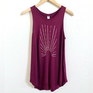 Graphic Sun Tank Top